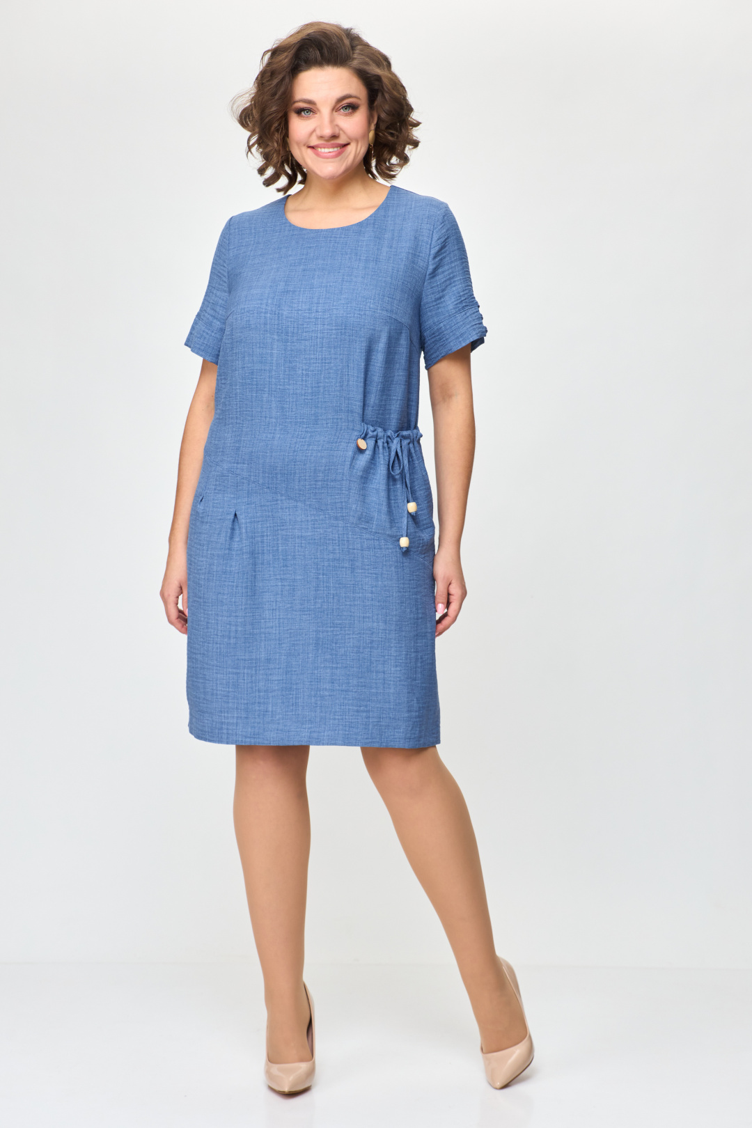 Платье Мода-Версаль 2469 голубой