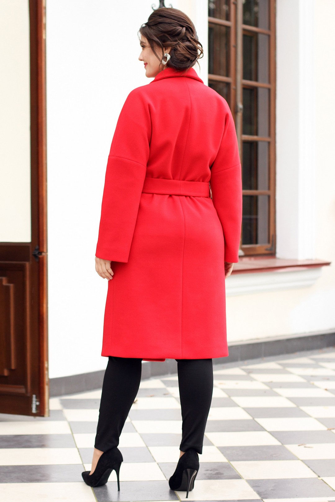 Пальто Мода-Юрс 2615 красный