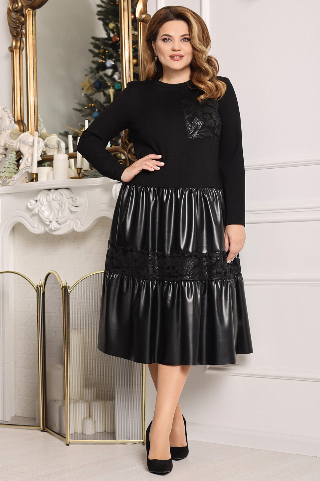 Платье Мода-Юрс 2652 черный