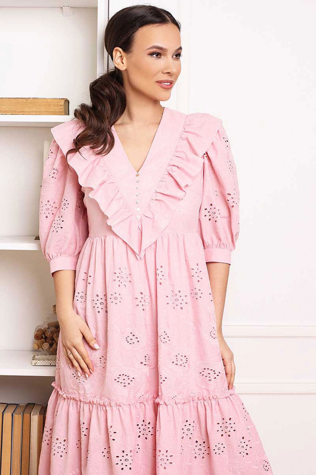 Платье Мода-Юрс 2671 розовый