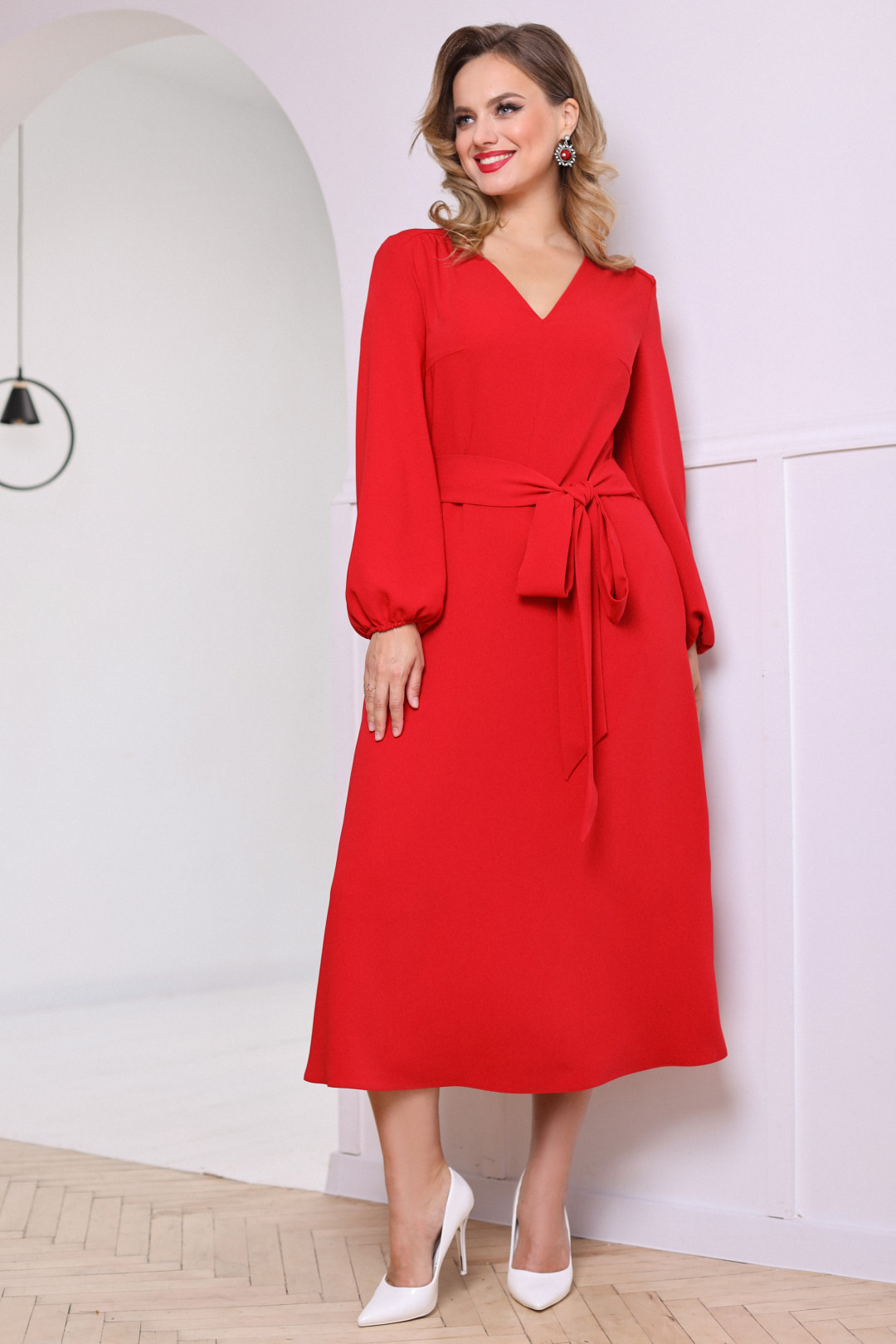 Платье Мода-Юрс 2723 красный