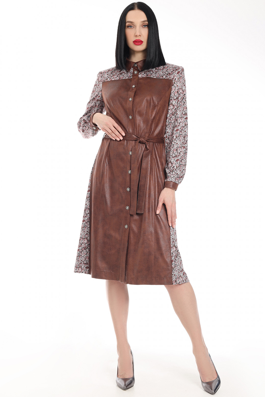 Платье Мода-Юрс 2725 коричневый