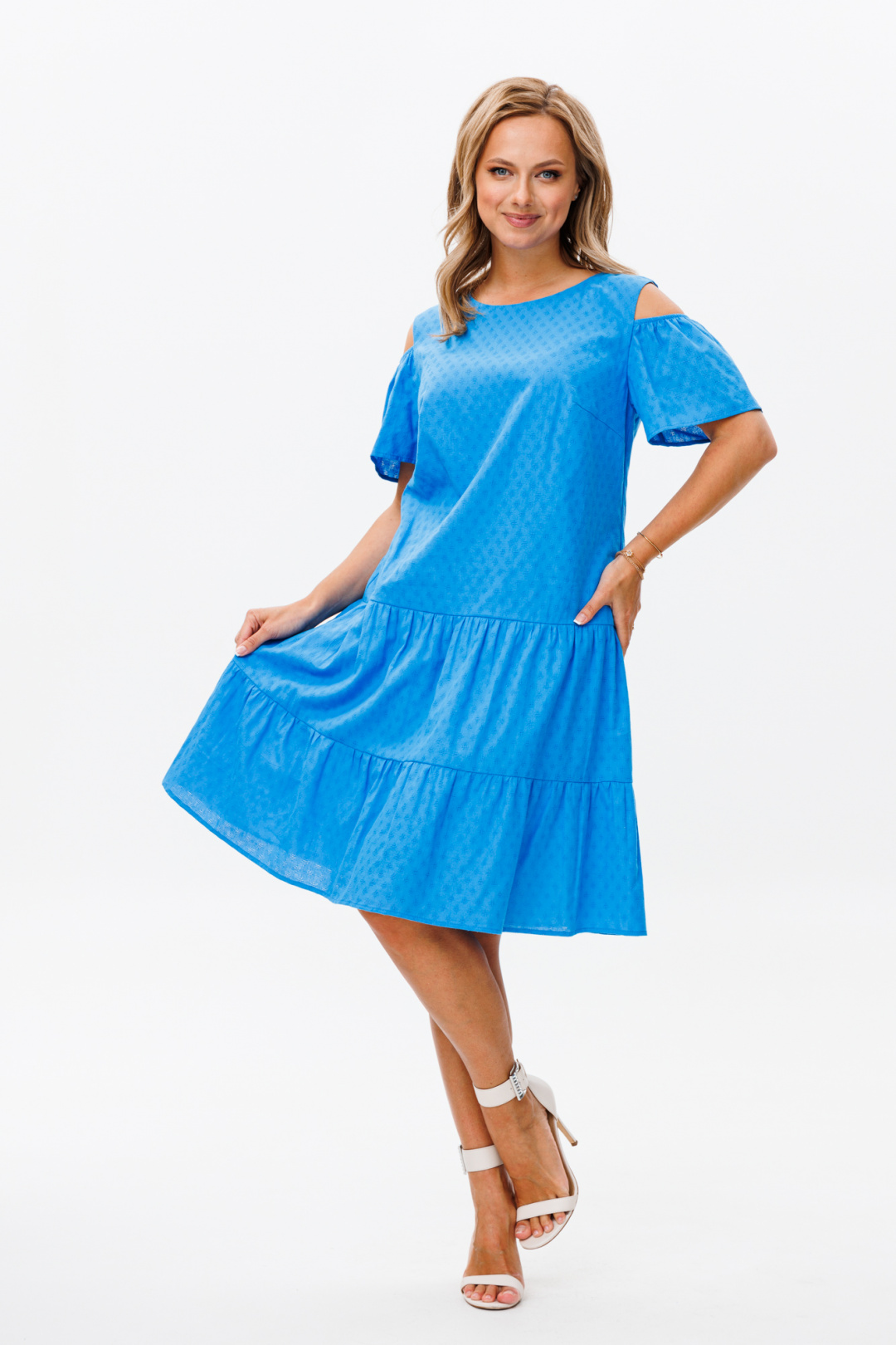 Платье Мублиз 175 голубой