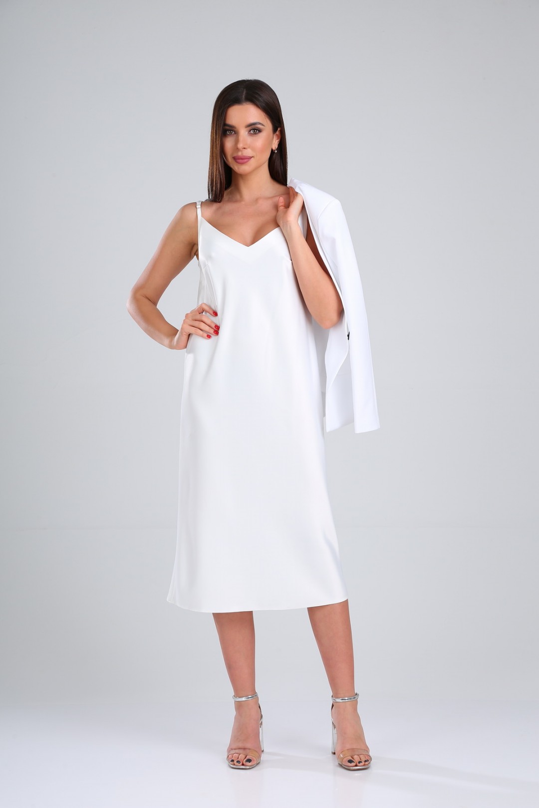 Платье My Ami 153 белый