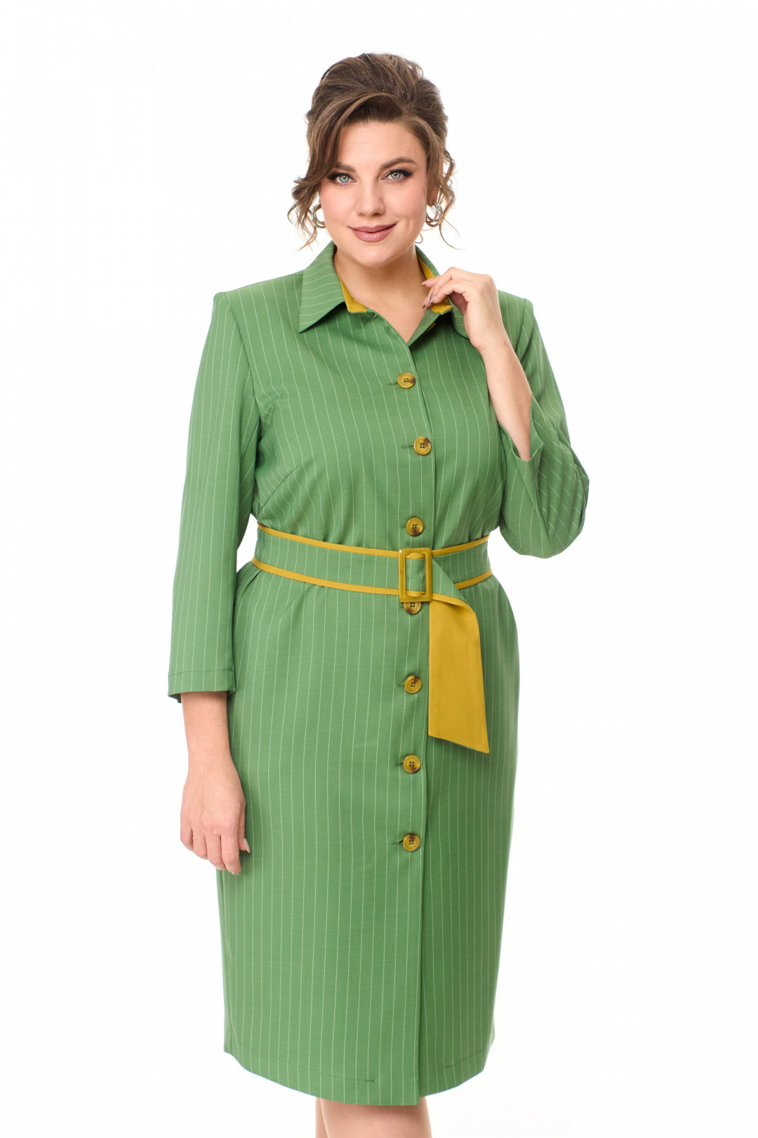 Платье Надин-Н 2106/1 зелёный