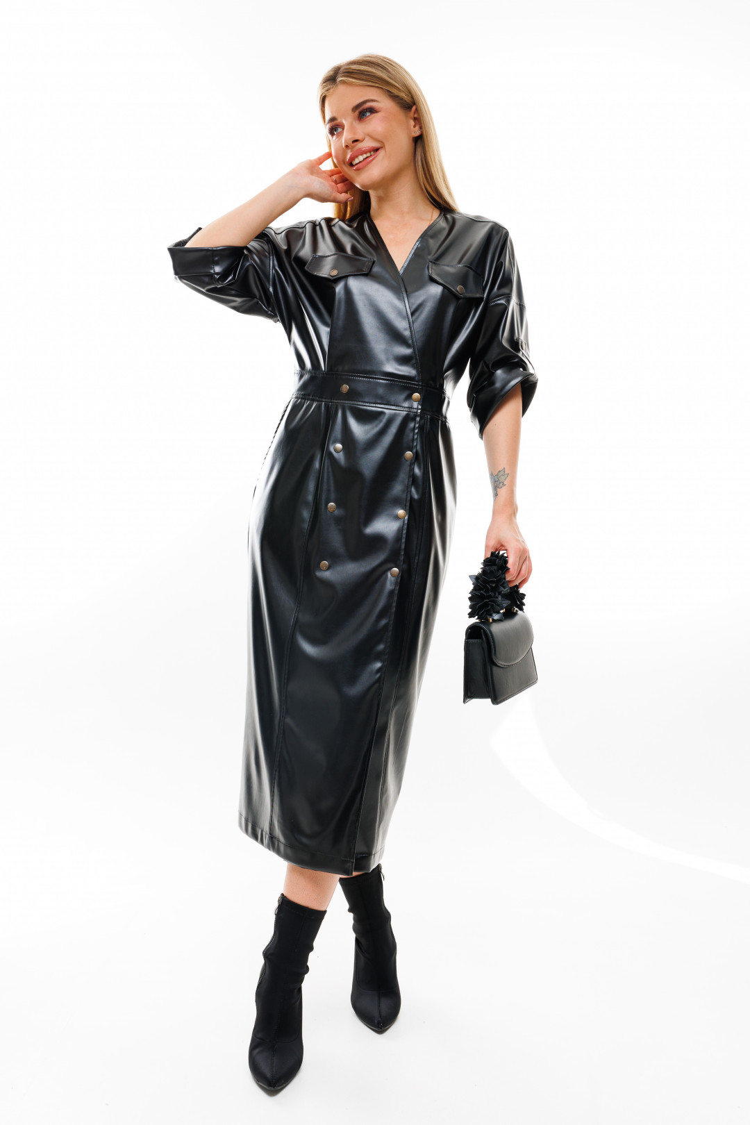 Платье NikVa Н362-8 черный