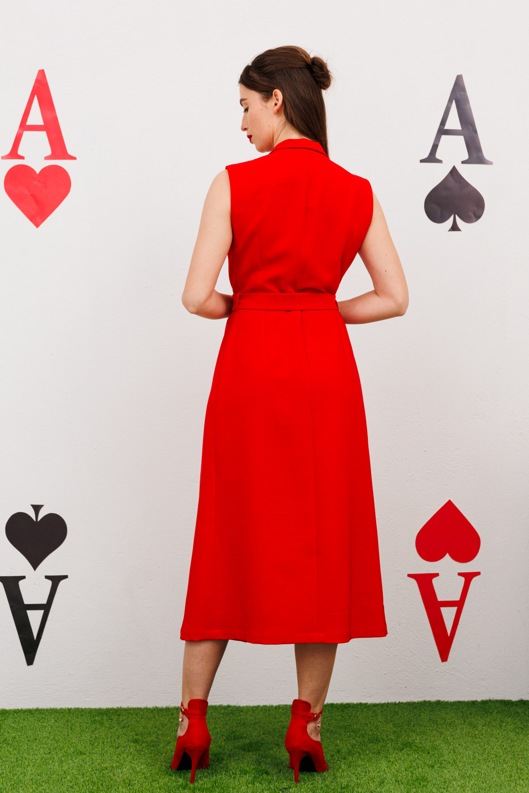 Платье NikVa н490-3 красный