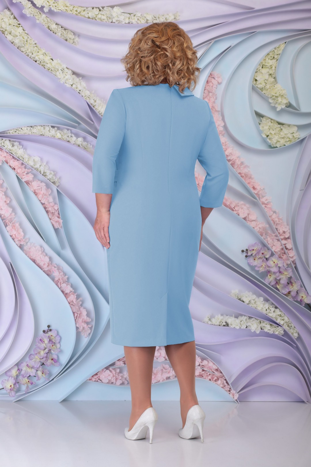 Платье Ninele 5798 голубой