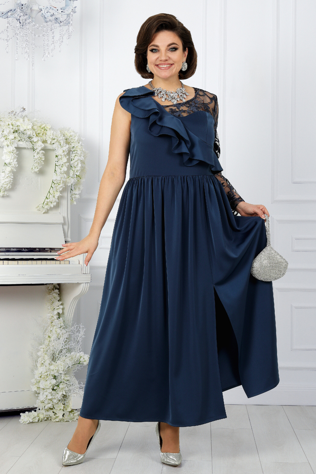 Платье Ninele 5985 синий