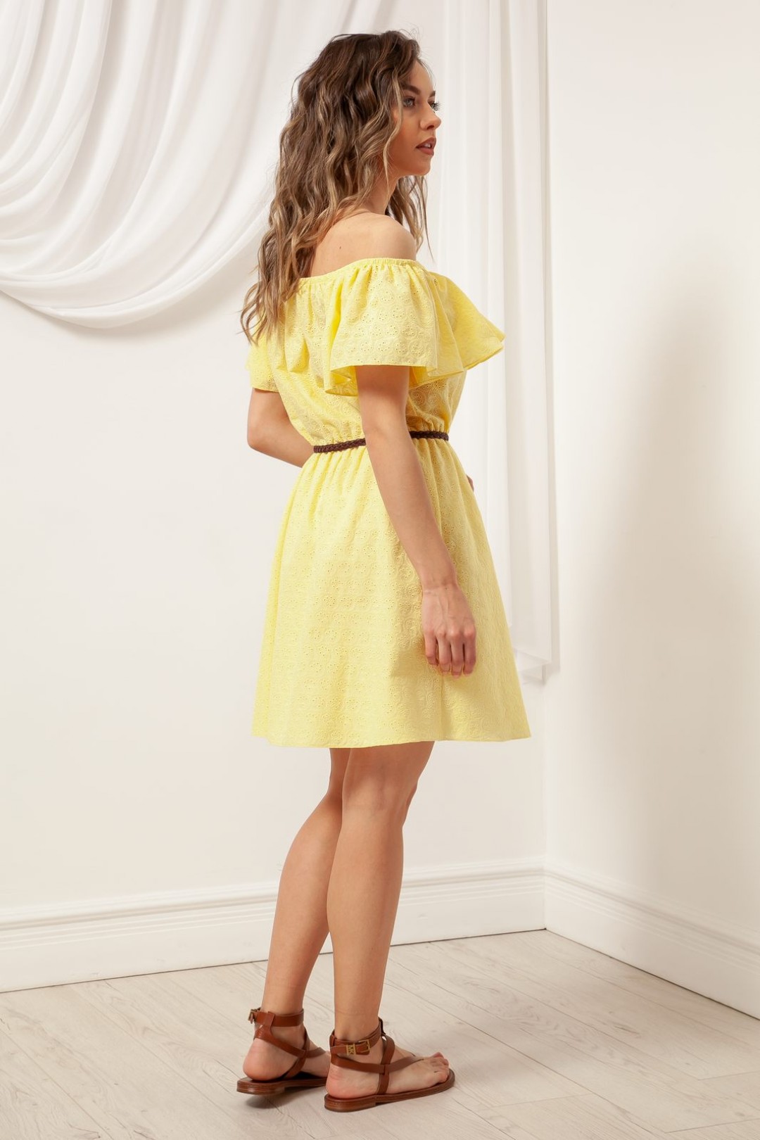 Платье Nova Line 50105 желтый