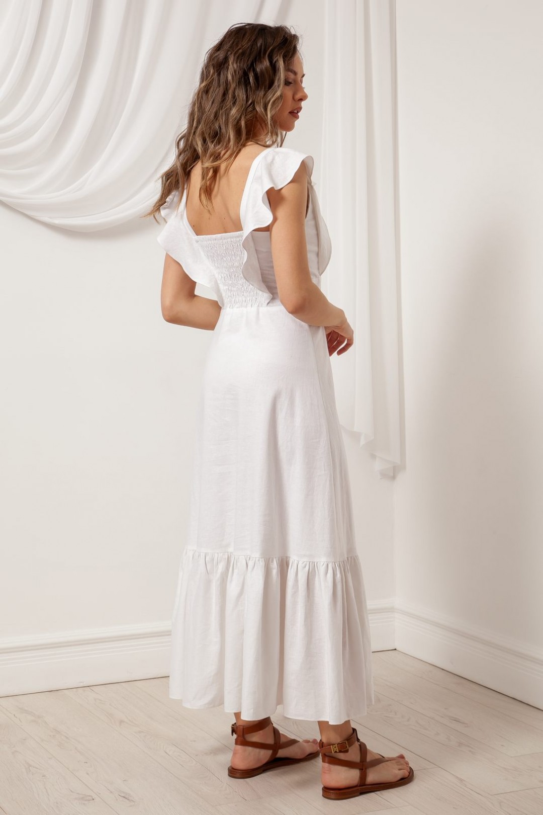 Платье Nova Line 50108 белый