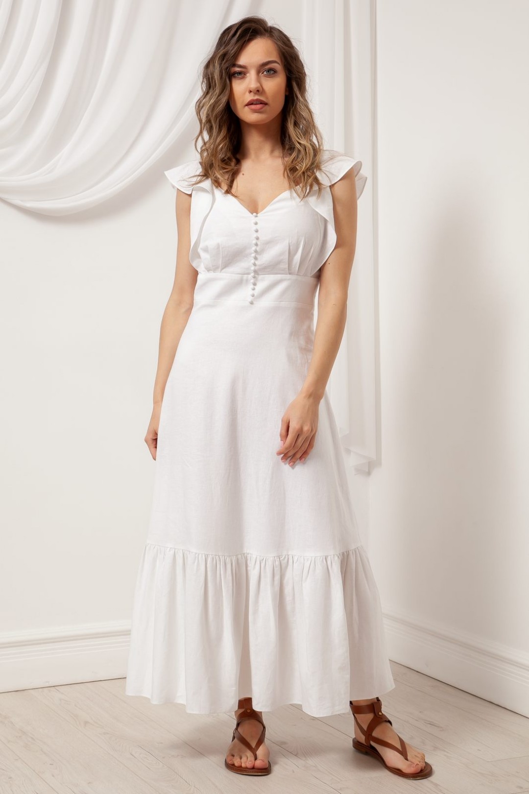 Платье Nova Line 50108 белый