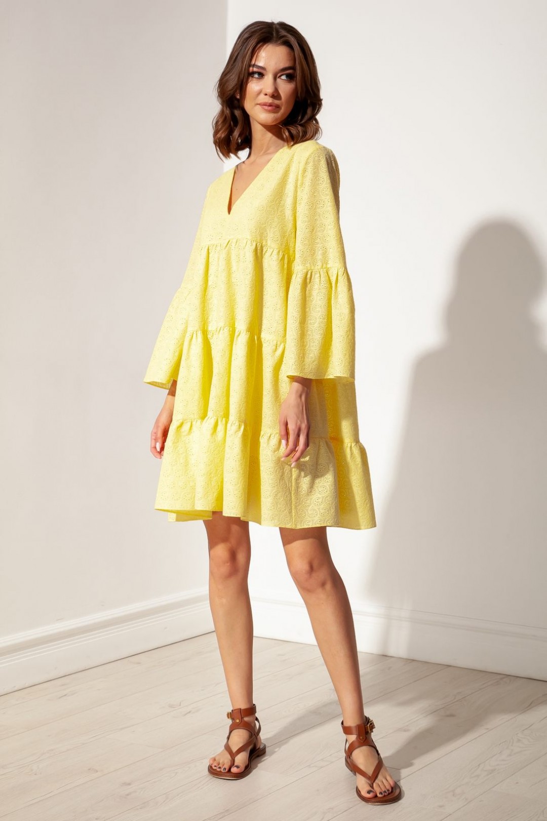 Платье Nova Line 50133 желтый