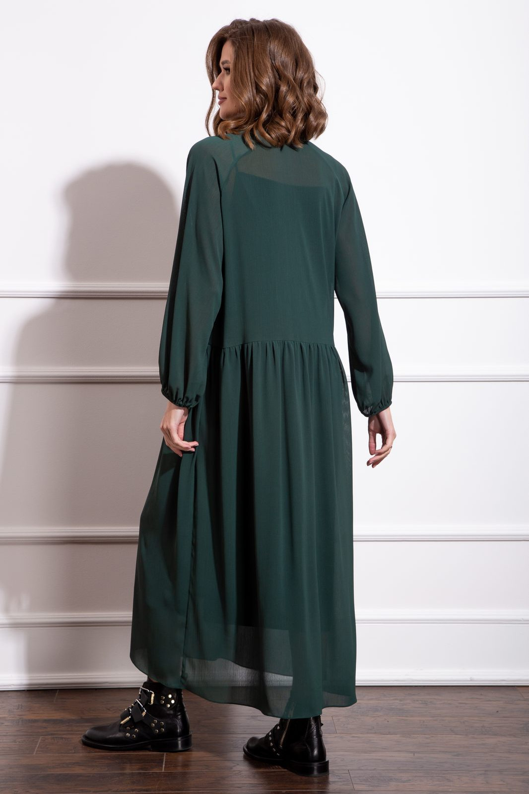 Платье Nova Line 50168 зеленый