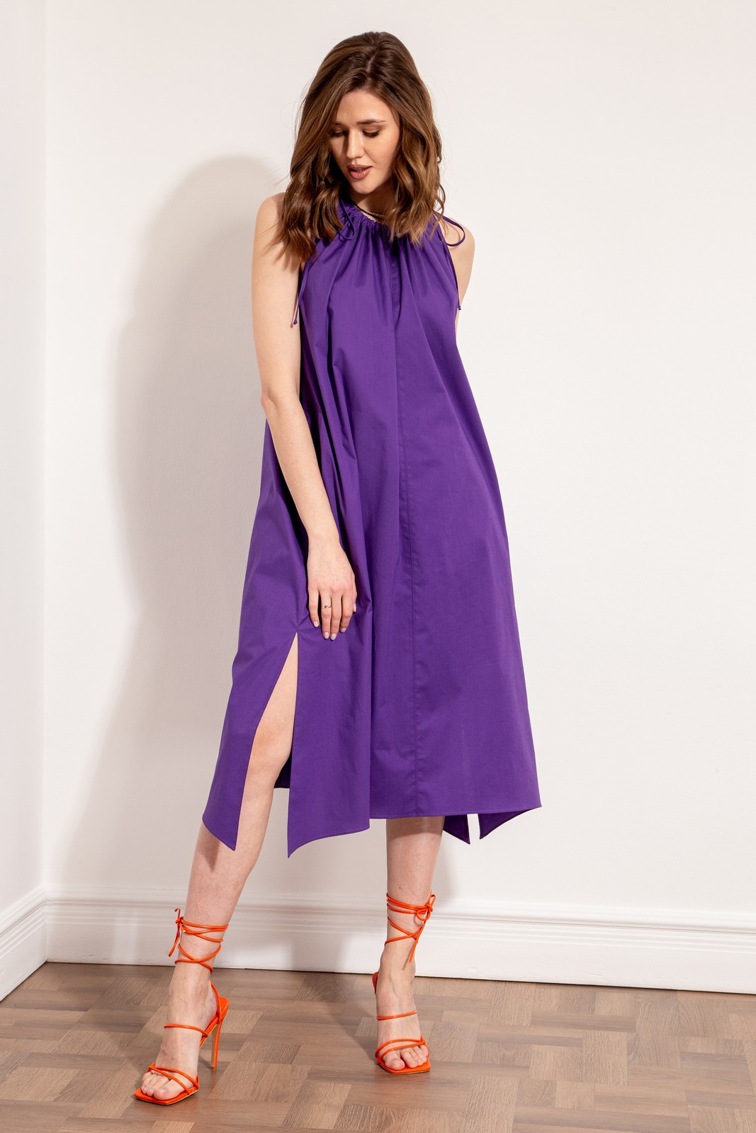 Платье Nova Line 50217 фиолетовый