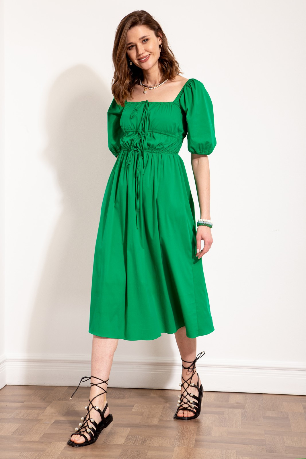 Платье Nova Line 50250 зеленый
