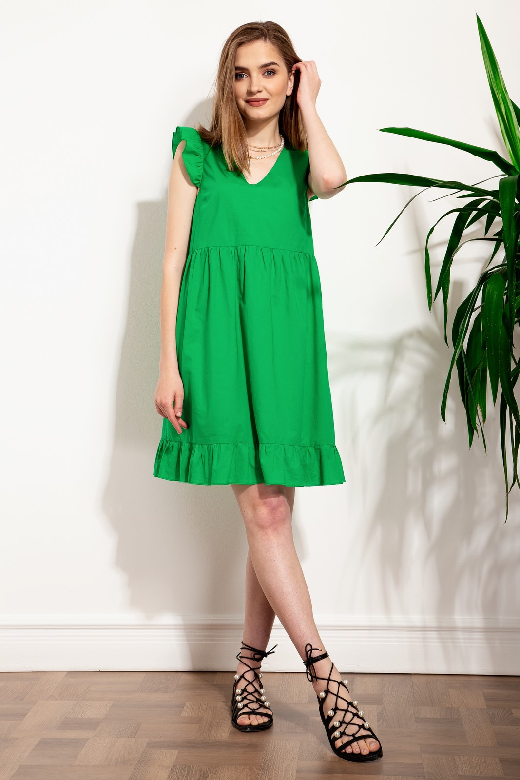 Платье Nova Line 50266 зеленый