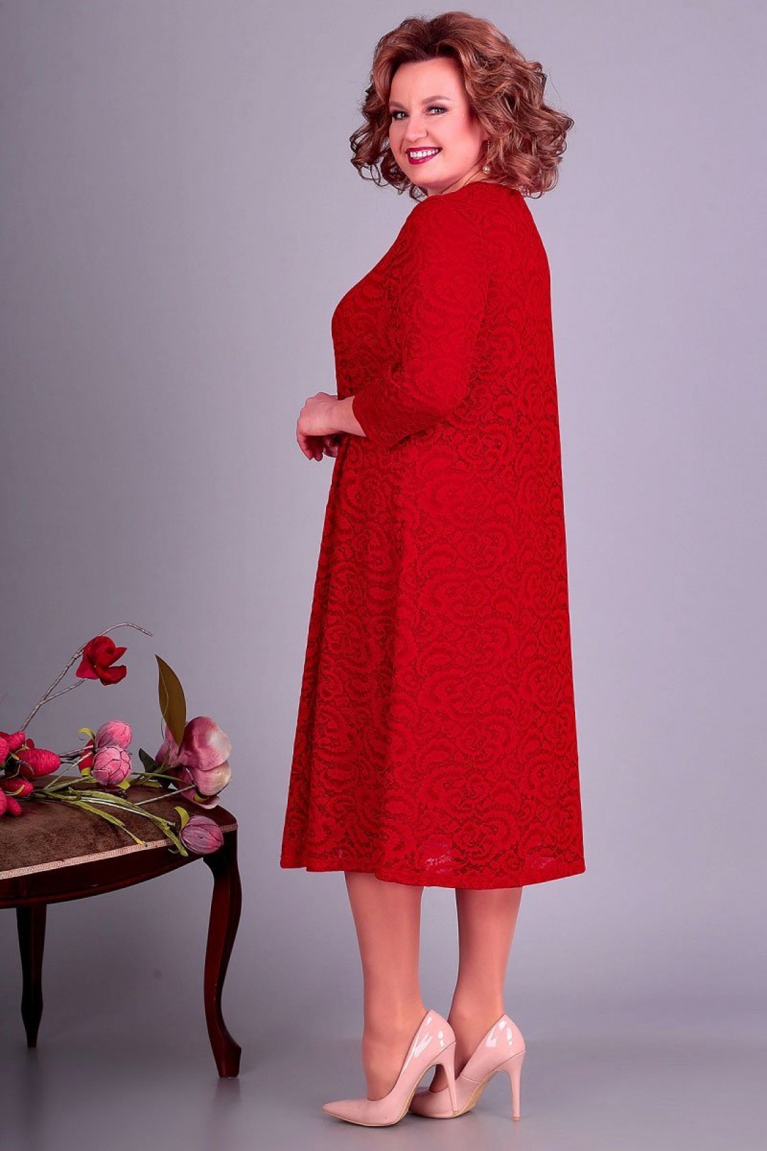 Платье ALGRANDA (Новелла Шарм) 3378 красный