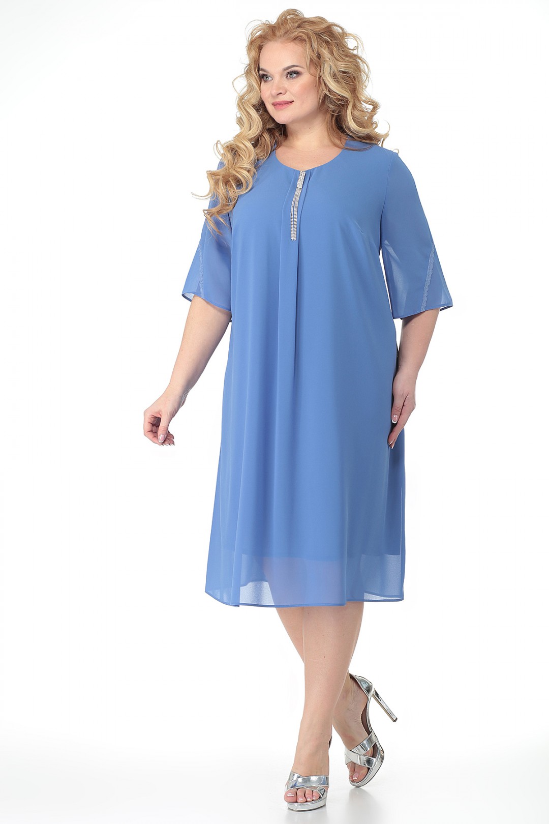Платье ALGRANDA (Новелла Шарм) 3700 голубой