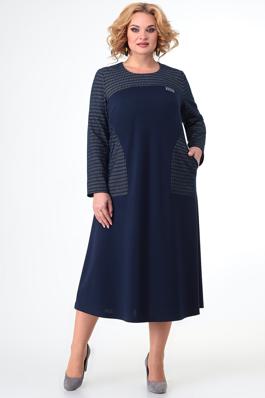 Купить Трикотажные Платья 60 Размера