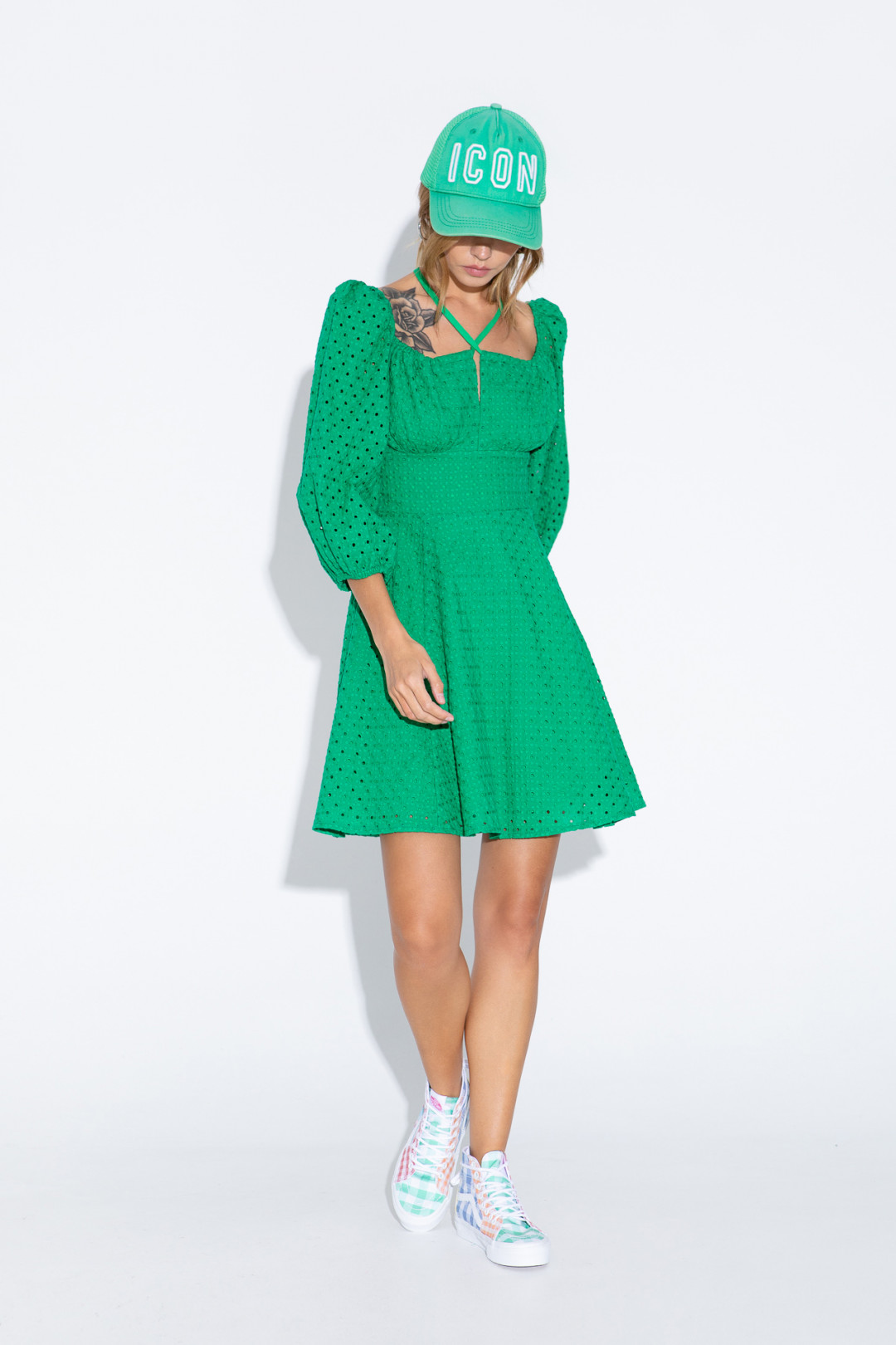 Платье Pirs 4569 зеленый