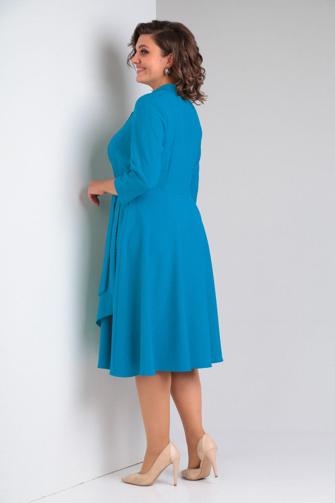Платье Pocherk 1-015 небесно- голубой