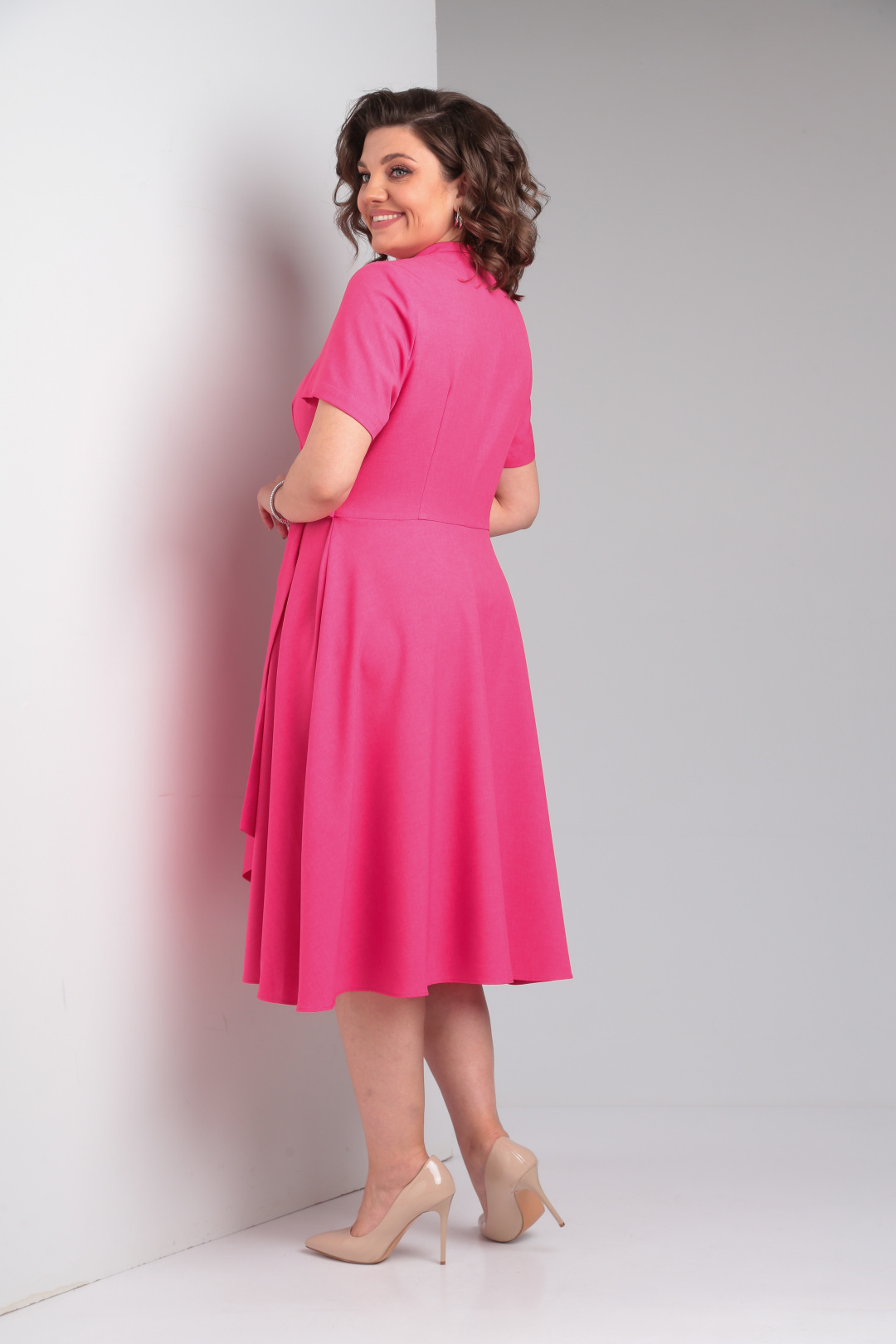 Платье Pocherk 1-015 розовый