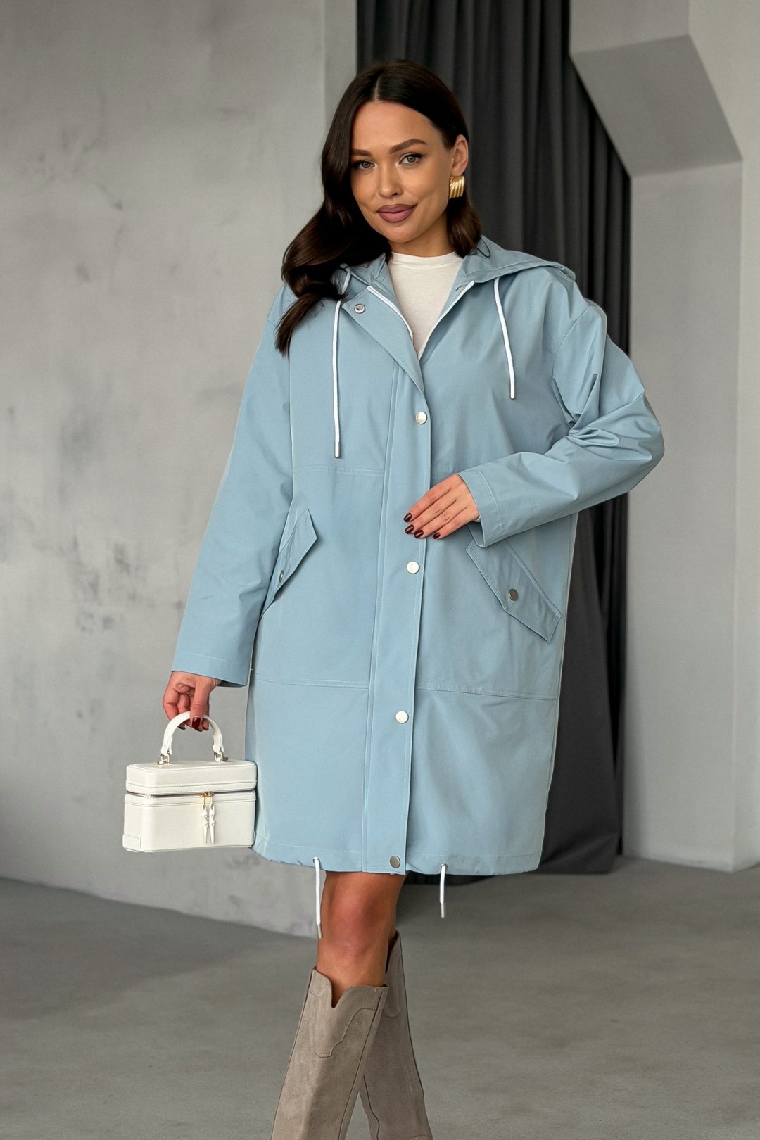 Куртка PRATA wear 032 синий - фото 6