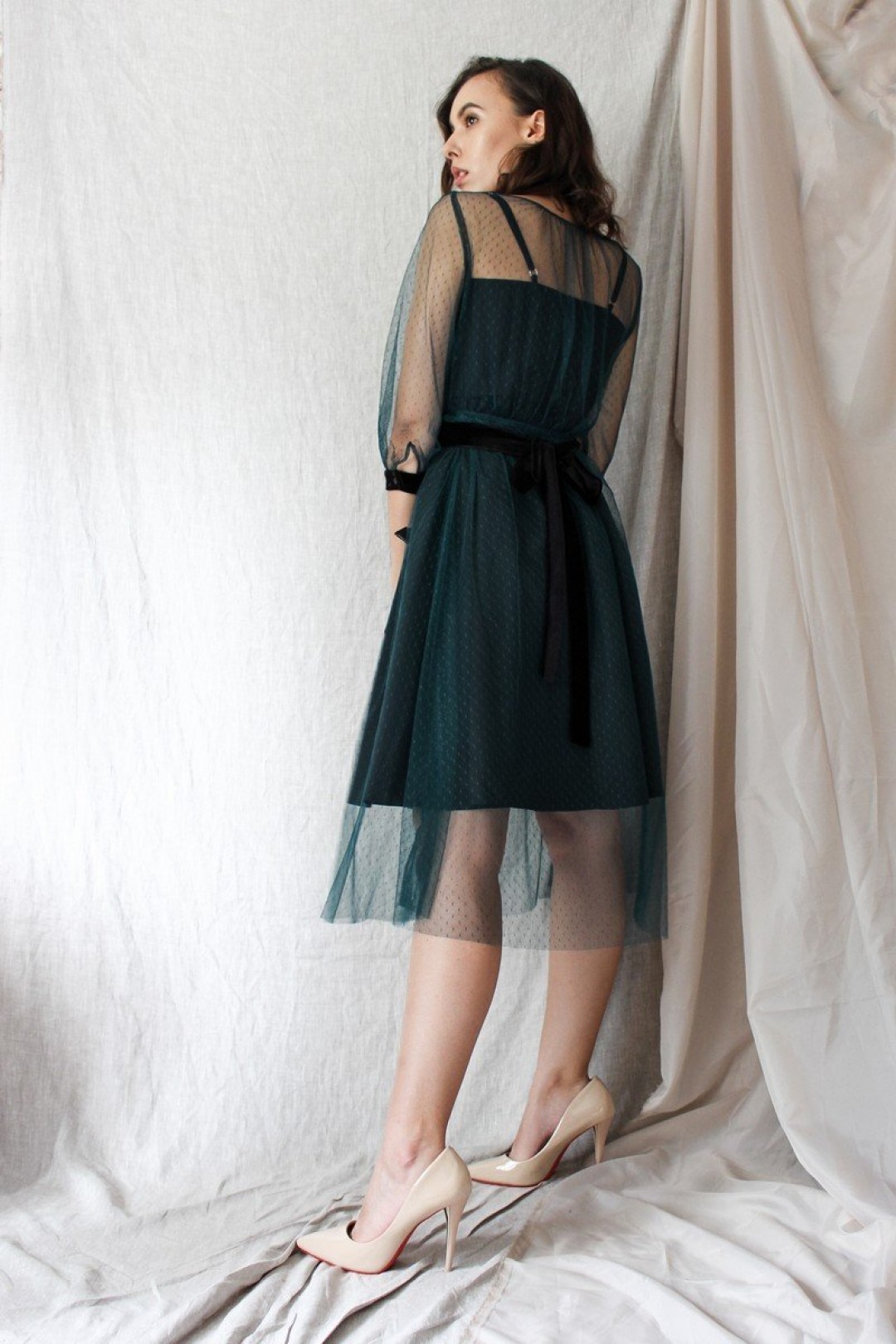 Платье Prestige 3561 зеленый