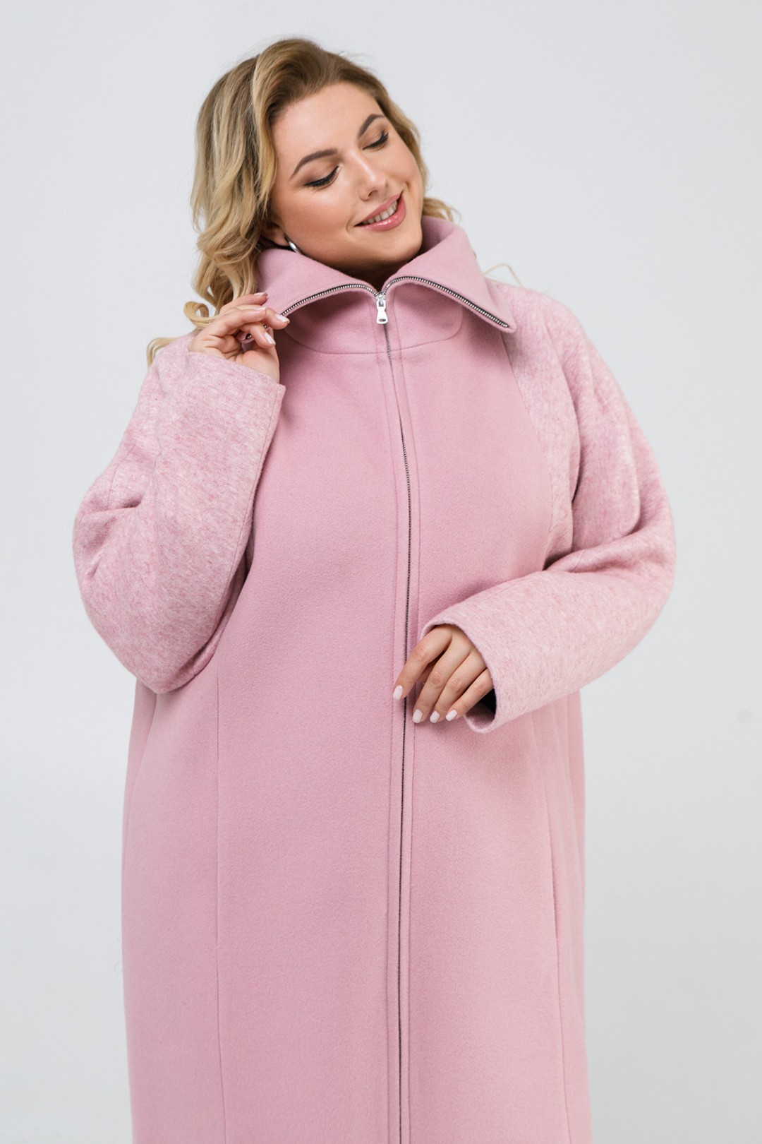 Пальто Pretty 2068 розовый