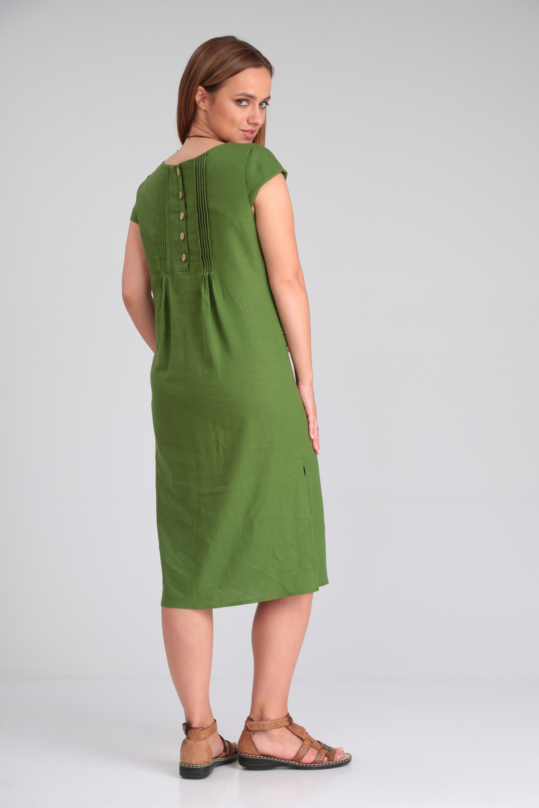 Платье RISHELIE 703.1 зеленый