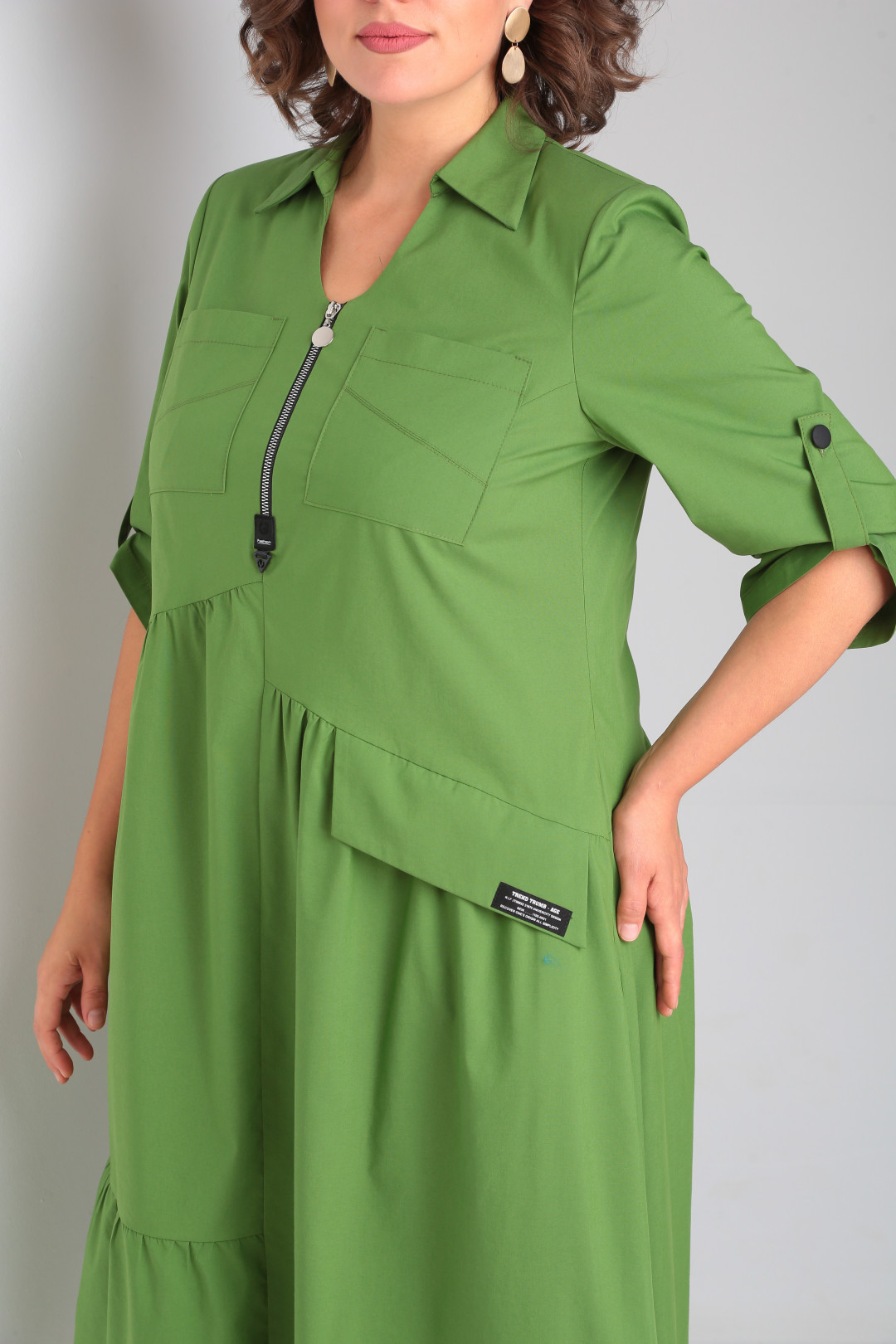 Платье RISHELIE 903 зеленый