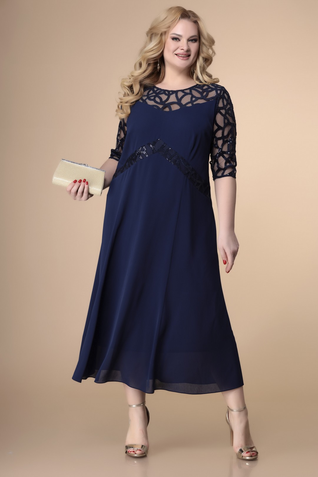 Платье Romanovich Style 1-2165 синий
