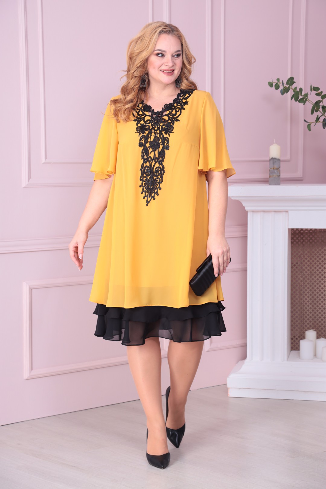 Платье Romanovich Style 1-2231 желтый