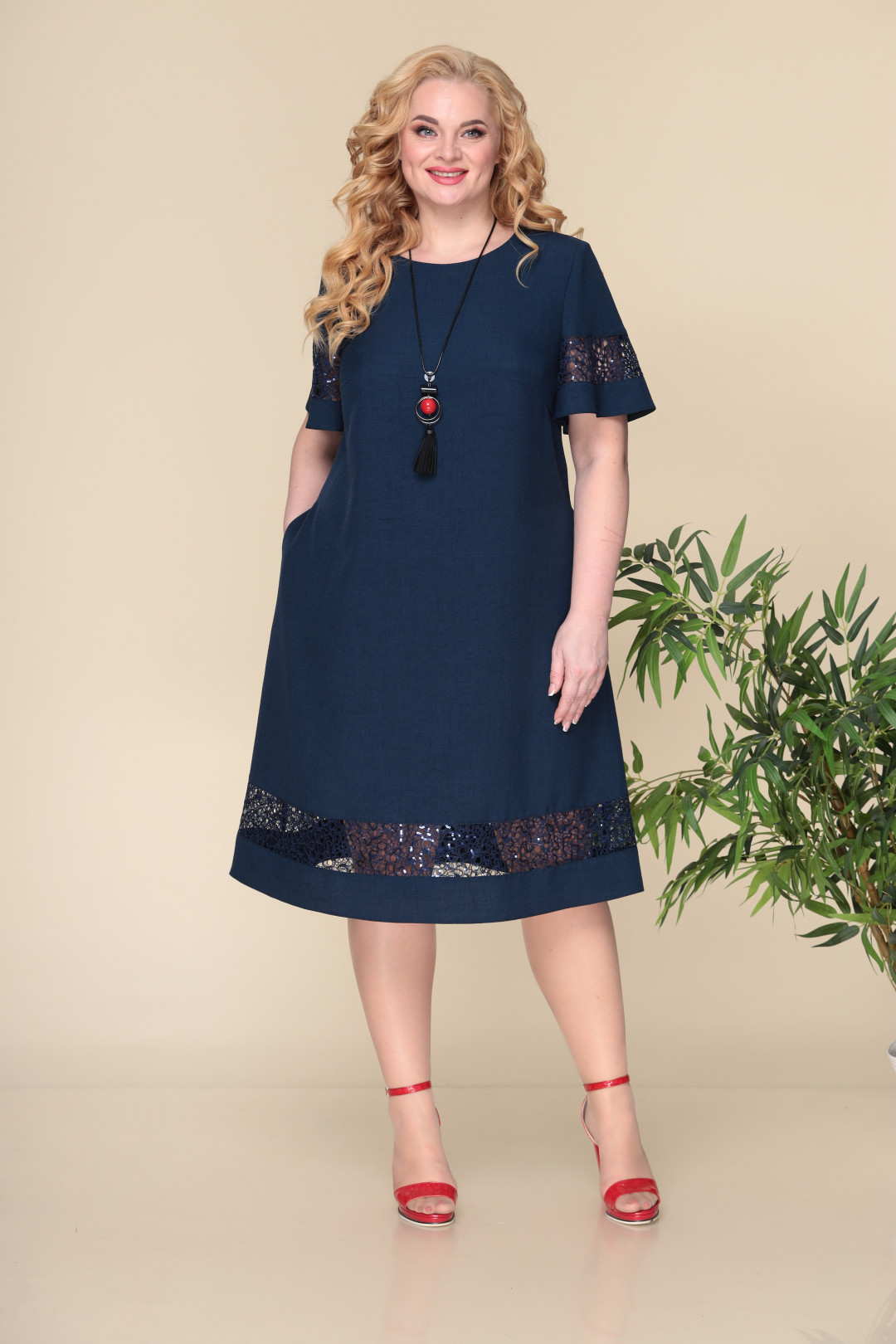 Платье Romanovich Style 1-2342 синий
