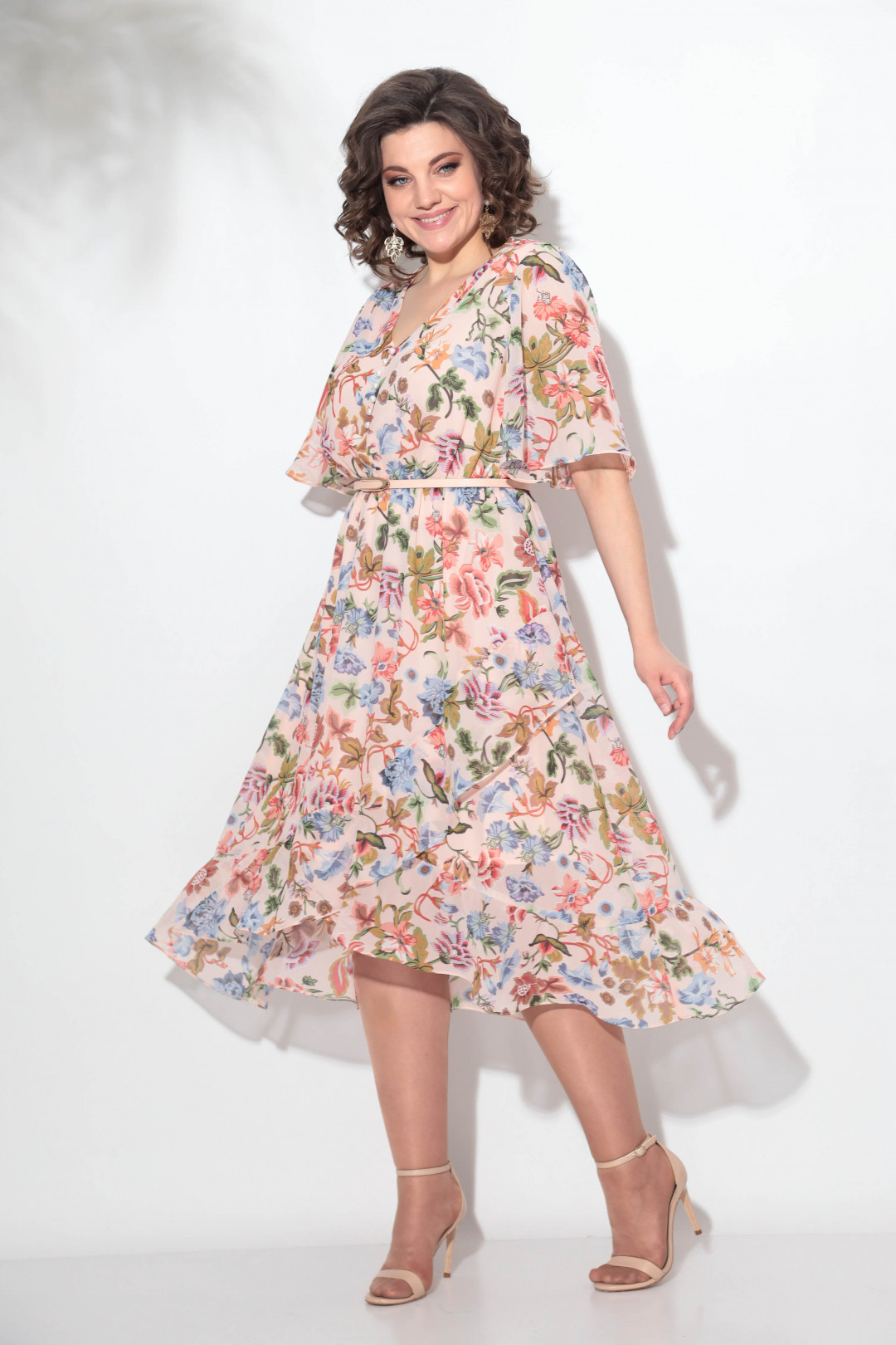 Платье Romanovich Style 1-2364 розовые тона