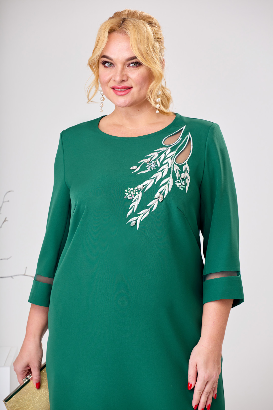Платье Romanovich Style 1-2426 зелень