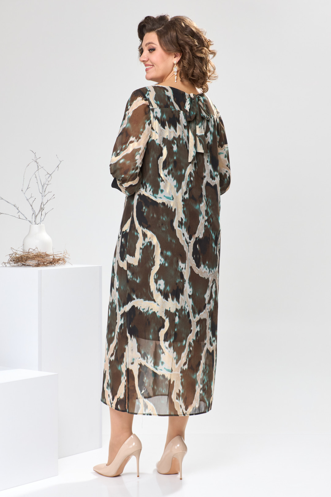 Платье Romanovich Style 1-2442 коричневый