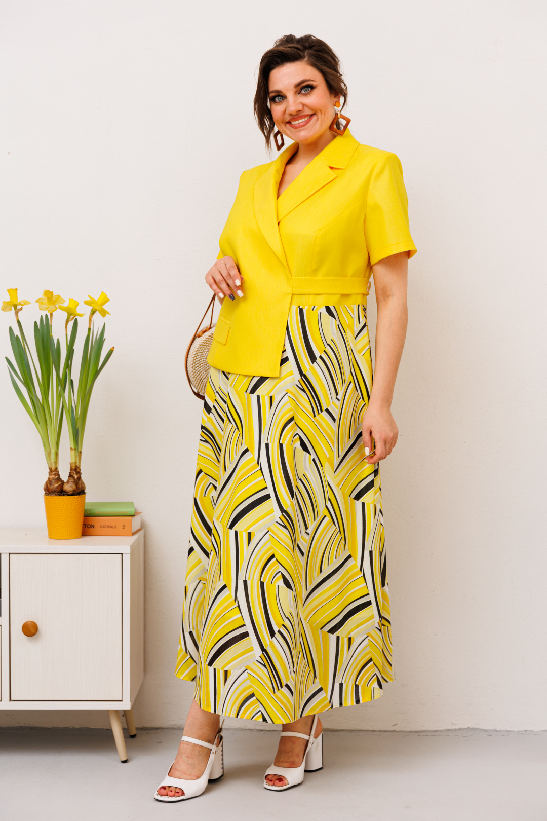 Платье Romanovich Style 1-2468К желтый