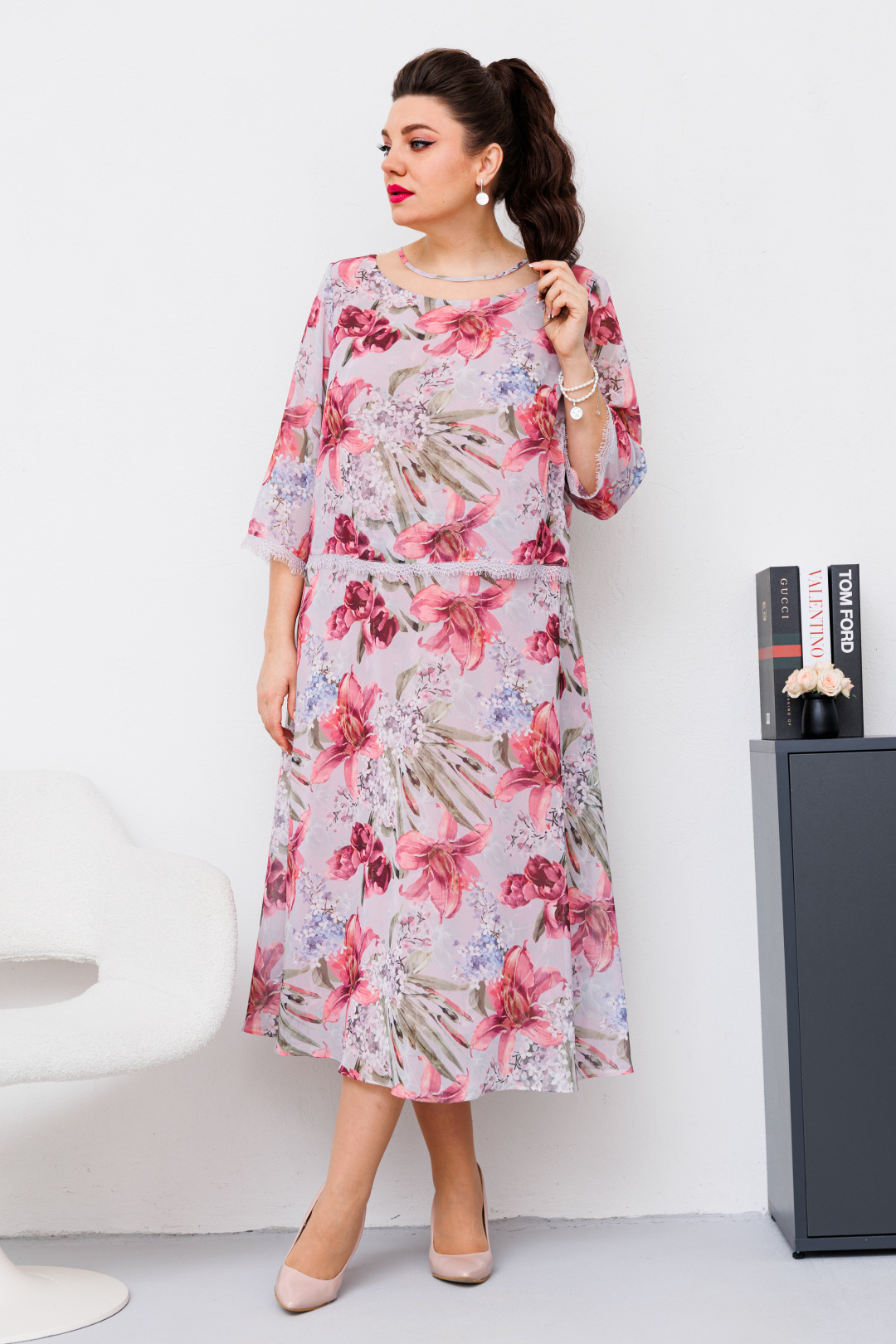 Платье Romanovich Style 1-2544 розовый