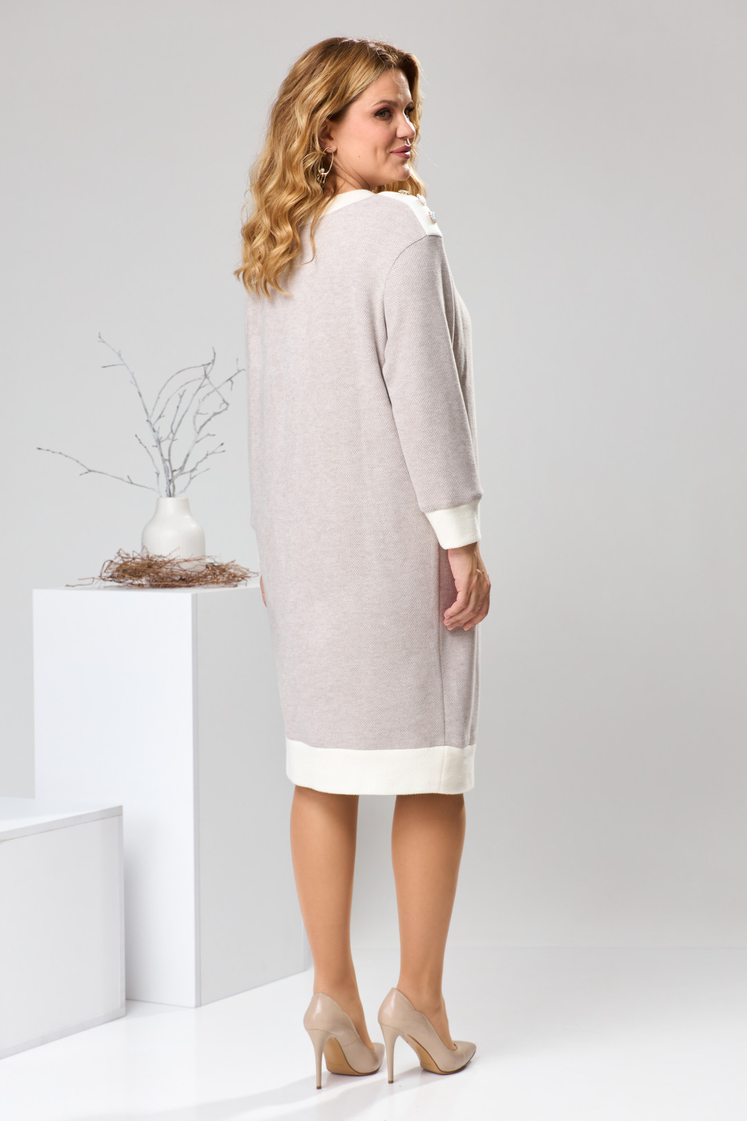 Платье Romanovich Style 1-2593 серый