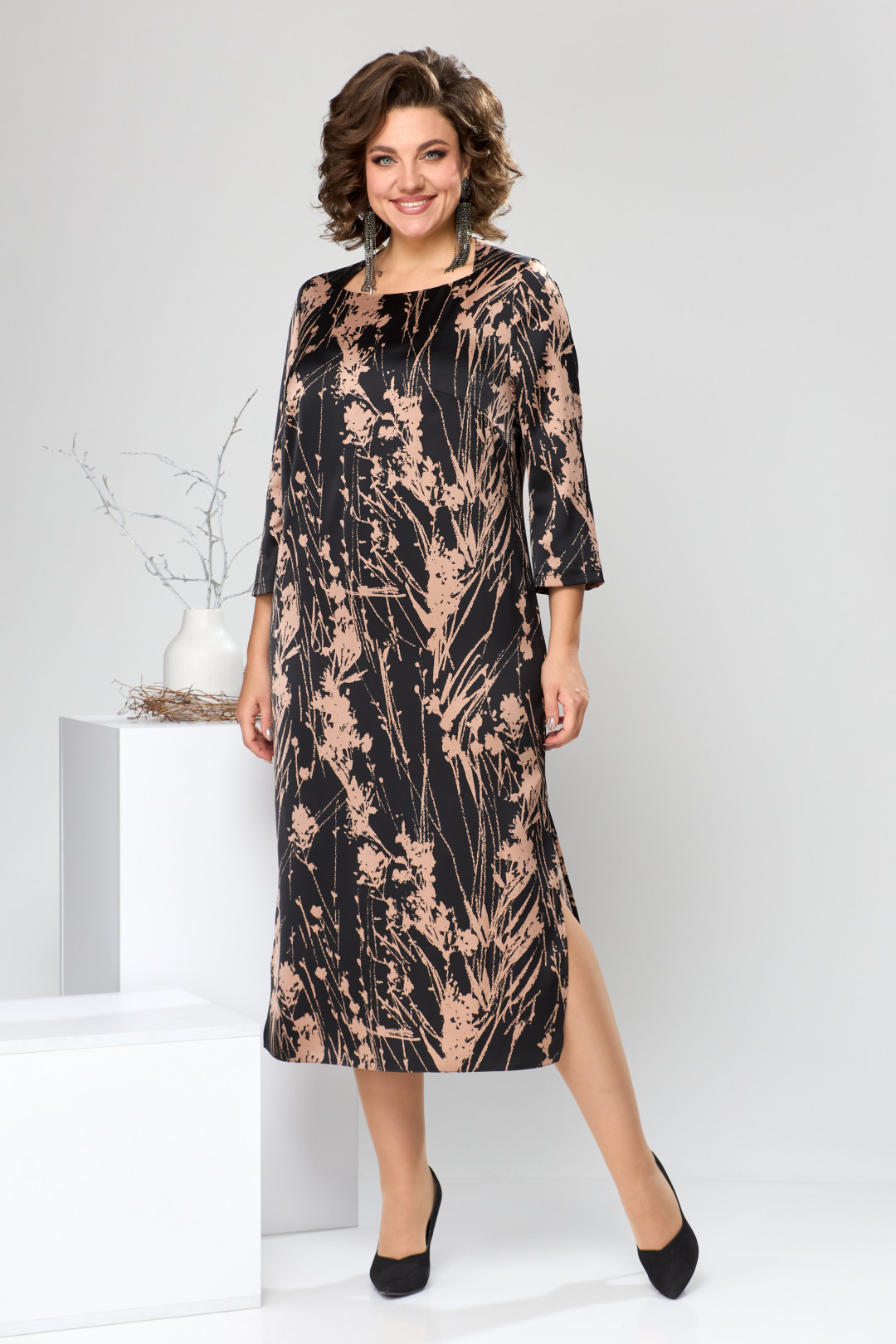 Платье Romanovich Style 1-2614  чёрный