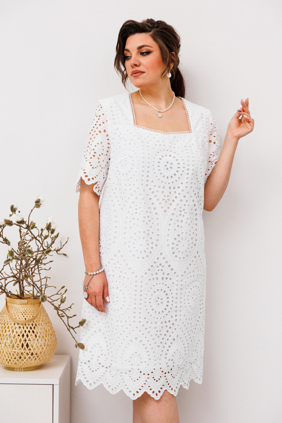 Платье Romanovich Style 1-2678 белый