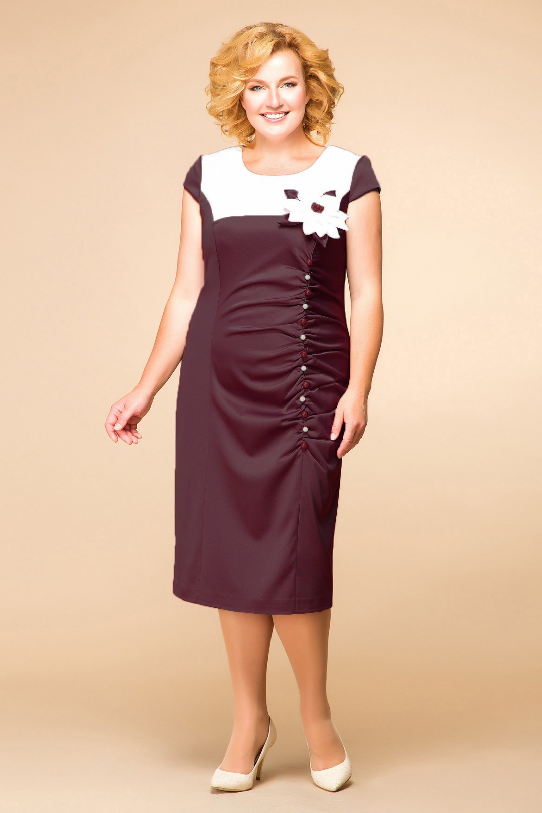 Платье Romanovich Style 1-916 баклажан