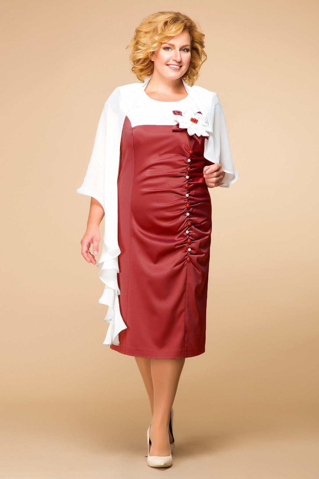 Платье Romanovich Style 1-916 красный