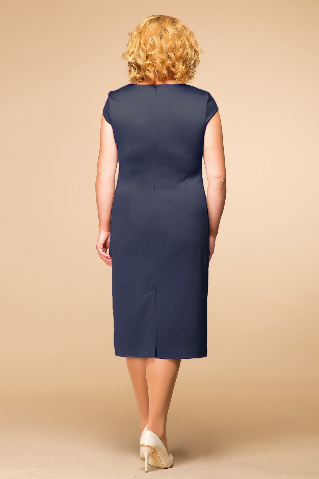 Платье Romanovich Style 1-916 тёмно-синий