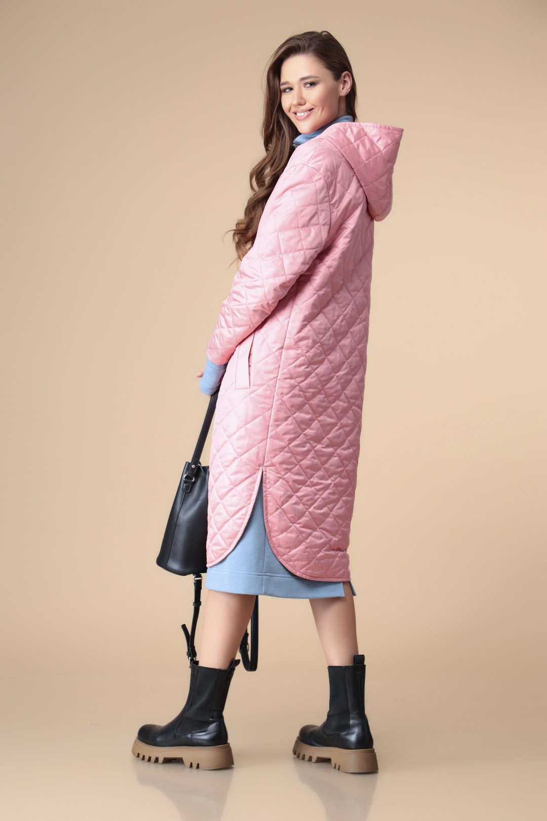 Пальто Romanovich Style 9-2194  розовый
