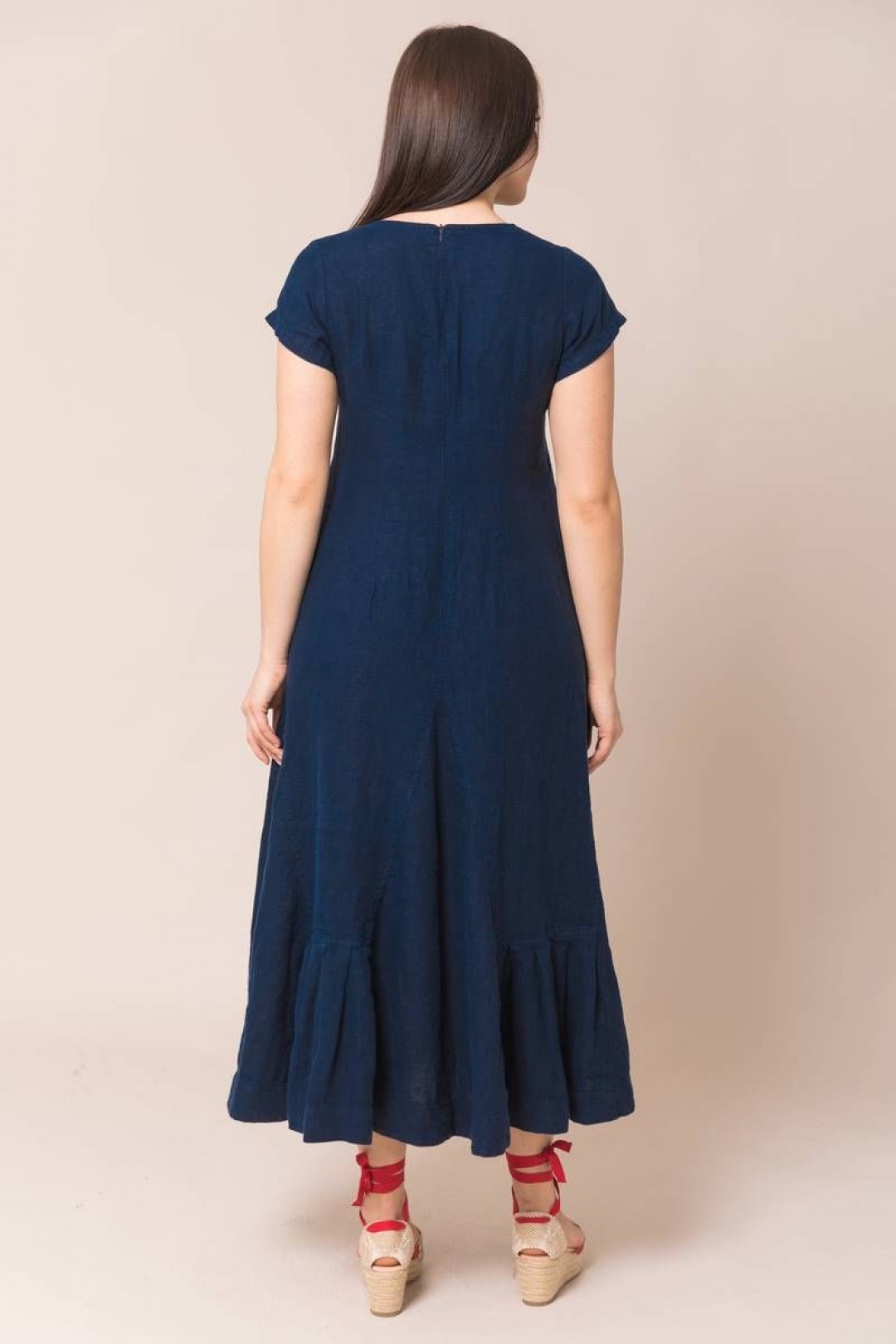 Платье Ружана 318-2 темно-синий