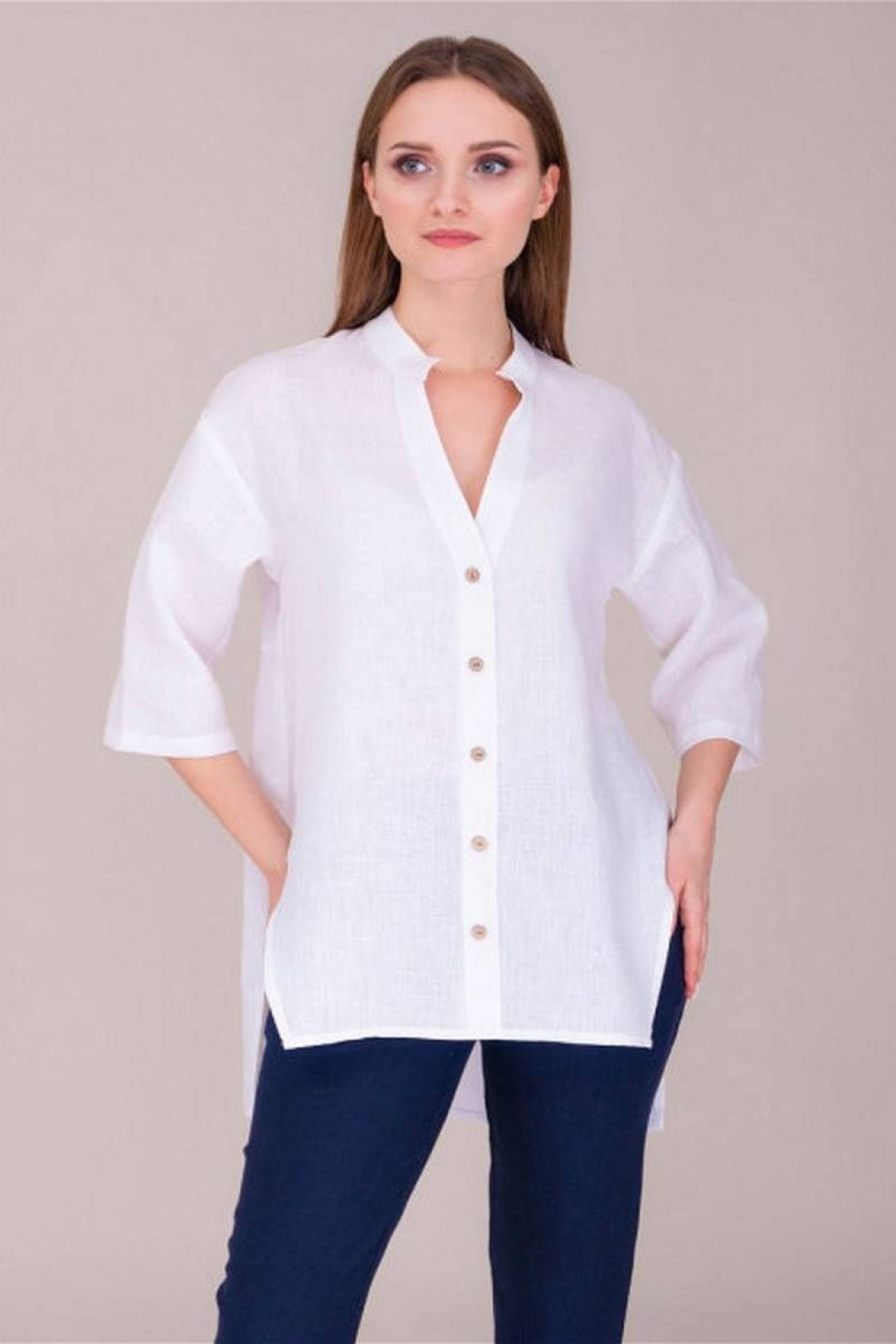 Рубашка Ружана 390-1 белый