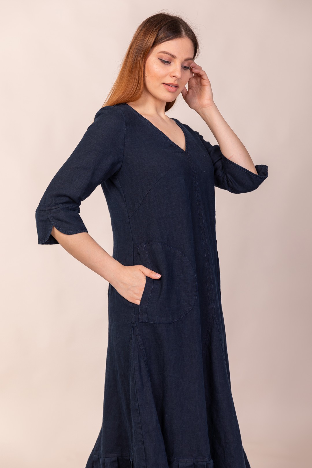Платье Ружана Avaro 445-2 синий